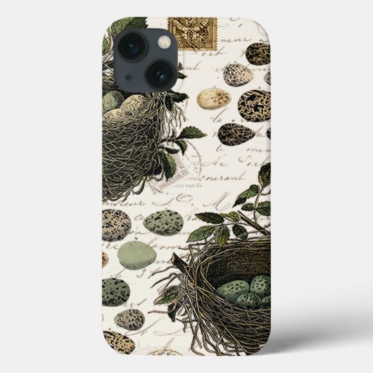 モダンフランスのヴィンテージ Case-Mate iPhoneケース (裏面)