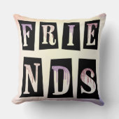 モダンフリ最高のーズシック引用文装飾用クッション クッション (正面)