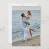 モダンフレシンプルーミニマルム2写真 セーブザデート (裏面)