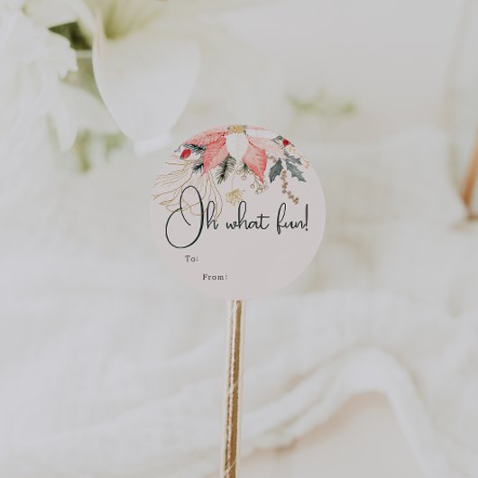 モダンフローラああ何のおもしろいからクラシックラウンド ラウンドシール