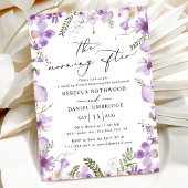 モダンフローラのブ結婚ランチ 招待状