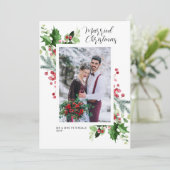 モダンフローラの結婚休日 サンキューカード (スタンド正面)