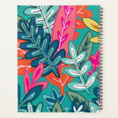 モダンフローラは週次と月次でカバー プランナー手帳 (裏面)