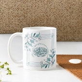 モダンフローラやる気を起こさせるイスラム引用文 コーヒーマグカップ