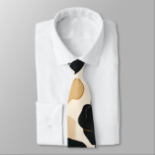 モダンフローラアートプリント ネクタイ (タイ)