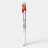 モダンフローラアートプリント iPhoneケース (左側面)