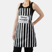 モダンフローラエレガントパーソナライズされたサロン エプロン (インサイチュ)