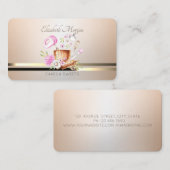 モダンフローラエレガントベーカリーツールルミハウス 名刺 (正面/裏面)