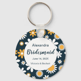 モダンフローラキーチェーン キーホルダー