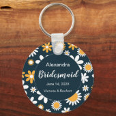 モダンフローラキーチェーン キーホルダー (正面)