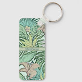 モダンフローラキーチェーン キーホルダー (裏面)