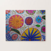 モダンフローラジグソーパズル ジグソーパズル (横)