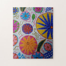 モダンフローラジグソーパズル ジグソーパズル