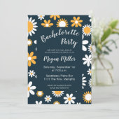 モダンフローラバチェロレッテ招待状 招待状 (スタンド正面)