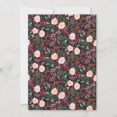 モダンフローラフェスティバルパーティー 招待状 (裏面)