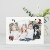 モダンフローラフォトニュースレターChristmas Cards シーズンカード (スタンド正面)