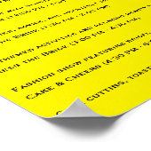 モダンフローラ💍ブライダルシャワー ポスター (角)