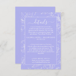 モダンフローラペイ結婚ンクル詳細 エンクロージャーカード