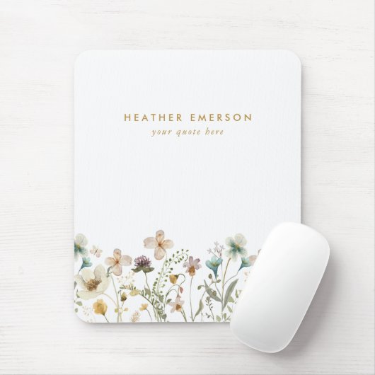 モダンフローラマウスパッド マウスパッド (マウス)
