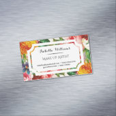 モダンフローラメークアーティスト マグネット名刺 (インサイチュ)