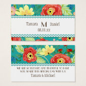 モダンフローラモダンラヌンキュラス葉バラブラケット (正面&裏面)