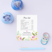 モダンフローラリッププロダクト販売業者価格表 チラシ (シングル)