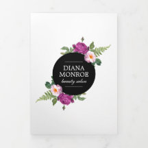 モダンフローラリースサロンパンフレット