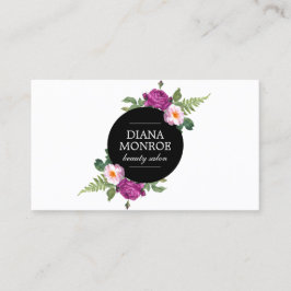 モダンフローラリースサロン名刺 名刺