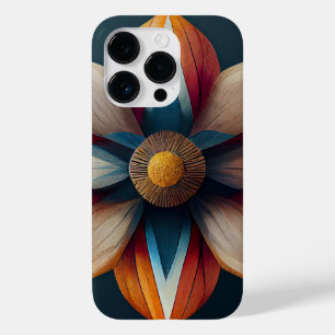 モダンフローラルアート スタイリッシュ エレガント 木製ボタニカル Case-Mate iPhone 14 PROケース