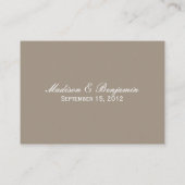 モダンフローラ座席表 – ソフトピンク プレイスカード (裏面)