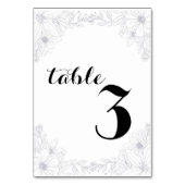 モダンフローラ披露宴 テーブルナンバー (裏面)