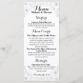 モダンフローラ披露宴 メニュー (正面)