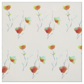 モダンフローラ抽象芸術アート花水彩 ファブリック (見本)