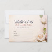 モダンフローラ母の日のギフト券 (正面)