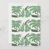 モダンフローラ犬ママ母の日の写真 シーズンカード (裏面)