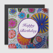 モダンフローラ磁気カード (正面/裏面)