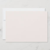 モダンフローラ結婚のゲストカード (裏面)