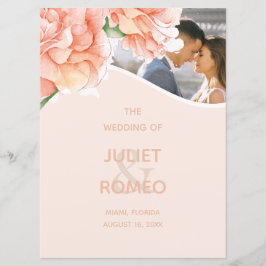 モダンフローラ結婚の写真 プログラム