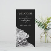 モダンフローラ結婚の白黒 (スタンド正面)