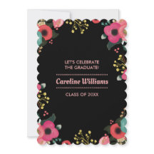 モダンフローラ絵を描のカスタム卒業党