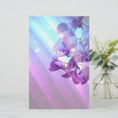 モダンフローラ薄紫紫オ結婚ラン (スタンド正面)