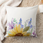 モダンフローラ装飾トレンディーファミリーシックかわいい クッション (ブランケット)