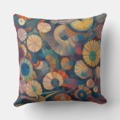 モダンフローラ装飾用クッション クッション (裏面)