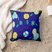 モダンフローラ装飾用クッション クッション (ブランケット)