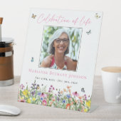 モダンフローラ記念お祝い 台座サイン (インサイチュ)