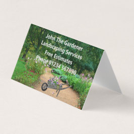 モダンフローラ造園名刺 名刺