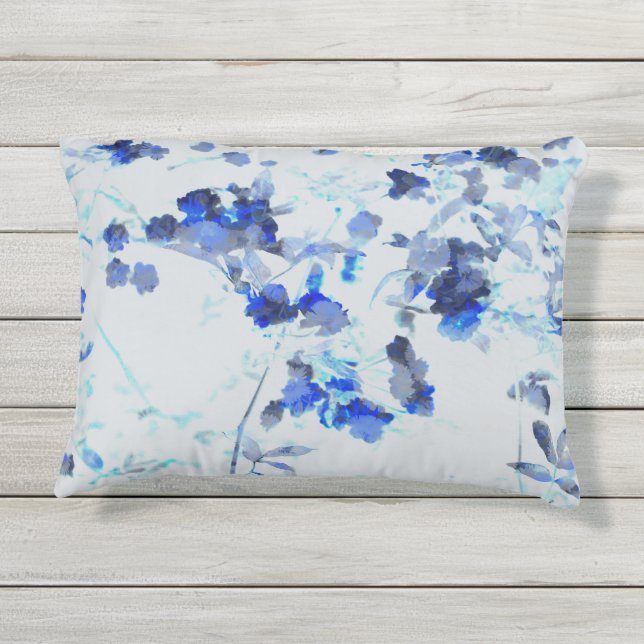 モダンフローラ アウトドアクッション (裏面)