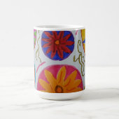 モダンフローラ コーヒーマグカップ (中央)