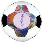 モダンフローラ サッカーボール (回転)