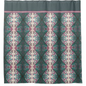 モダンフローラ シャワーカーテン (正面)